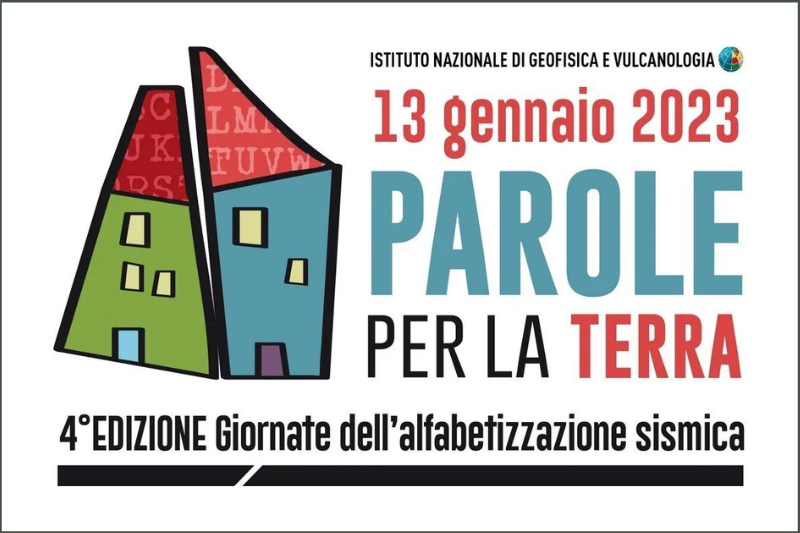 Le “Parole per la Terra” di Ingv - Giornata dell’Alfabetizzazione sismica 2023
