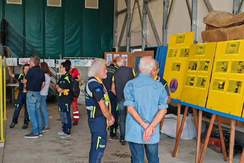 Foto dell'evento "Io non rischio incontra le attività produttive" a Erba, in provincia di Como