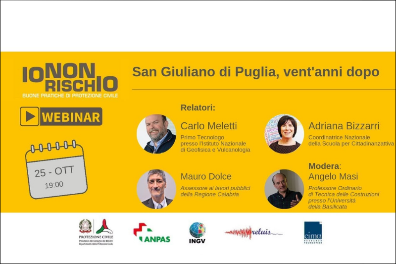 San Giuliano di Puglia, vent'anni dopo - evidenza