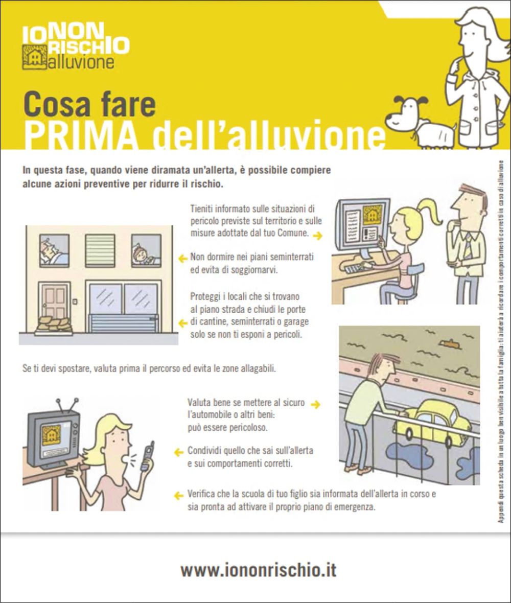 Anteprima scheda alluvione