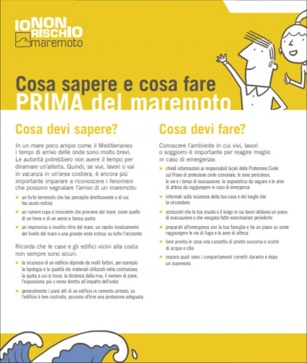 Anteprima pieghevole maremoto